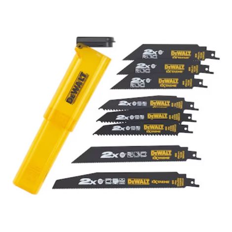 Coffret de 8 lames pour scie sabre - DEWALT - DT2443L-QZ
