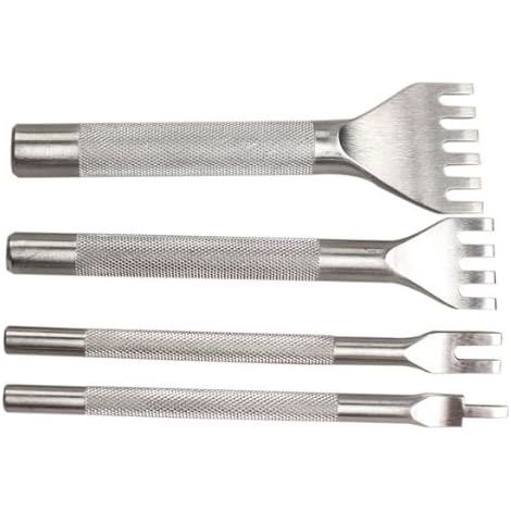 Lot de 4 griffes à frapper en acier inoxydable (1/5)