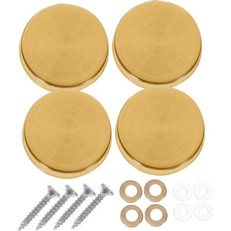 20 embouts décoratifs en acier inoxydable pour clous de miroir, à (1/5)