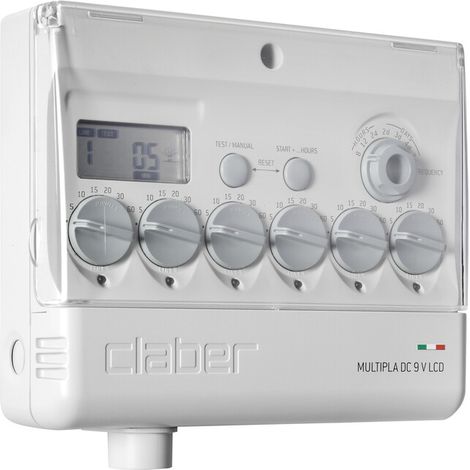 PROGRAMMATORE MULTIPLA  DC 9 V LCD  8060