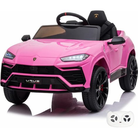 Lamborghini Urus 12V - Coche Eléctrico para Niños - 1 a 6 años - Rosa