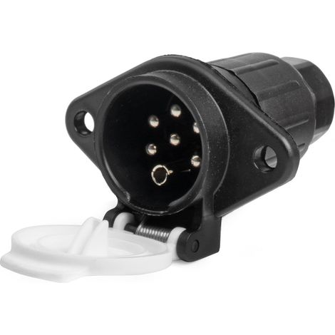 Prise de remorque 7 broches type S 24V TIR amio-03223