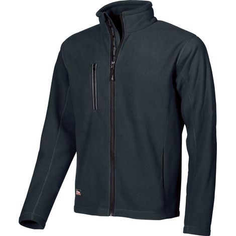 Felpa in pile da lavoro con zip U-Power Warm - L - Blu
