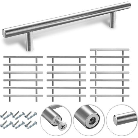 Randaco Schrankgriff Möbelgriffe Küchengriffe Türgriff Küchengriff 220x160x10MM 10 Stück