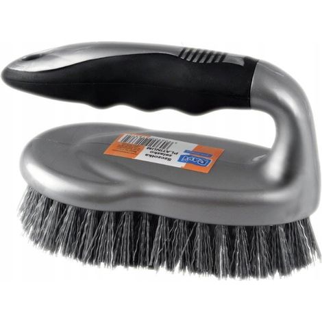 Cepillo de limpieza de hierro de plata platino