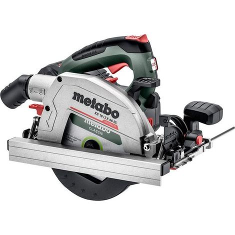 Metabo - Sierra circular 18V a batería, 165 mm, 2x batería, 8,0 Ah LiHD, cargador 611866810 (1/2)