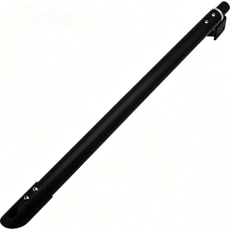 Barre de support paroi douche noire, bras stabilisateur porte en (1/5)