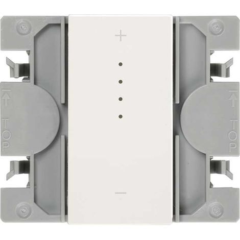 SIMON 270  Master interruptor regulable iO con tecla estrecha blanco 21001121-090 (1/2)