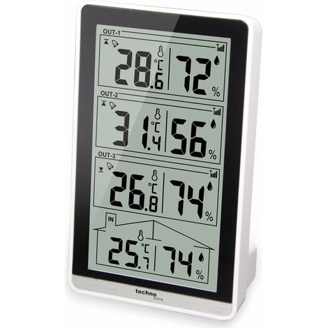 Techno Line Temperaturstation WS 7060 Funk-Thermo-/Hygrometer (1/5)