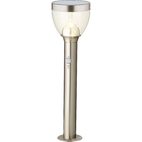 LED Solar Wegeleuchte m. BWM Edelstahl, Ø15xH55cm