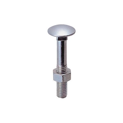BULLONE P/FERRO E LEGNO TTQS 10X150MM ZINCATO UNI5732 Q.TA 50