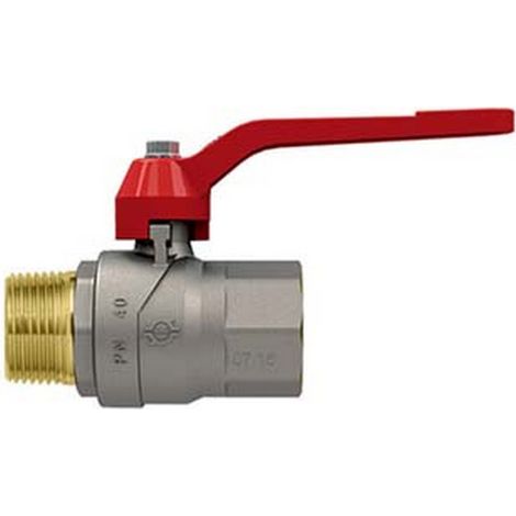 2PZ VALVOLA SFERA M/F MANIGLIA LEVA "EVOLUTION" MF 3/8" pressione esercizio