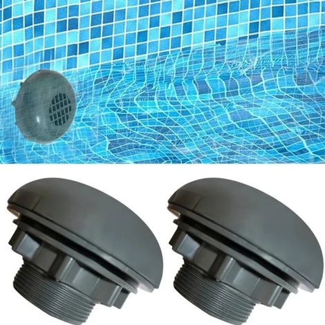 pièces de Rechange de Pompe de Piscine, pour Tuyau de 1-1/2 Pouces(Lot de 2) (1/5)