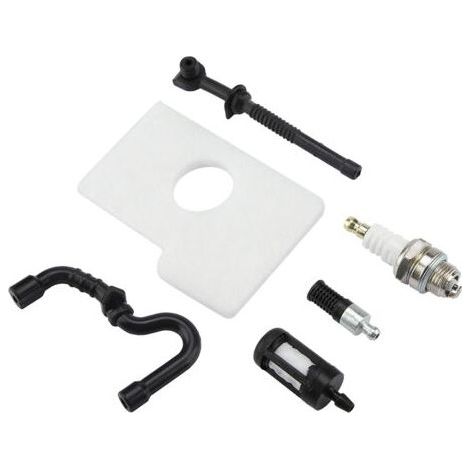 Air and Fuel Filter Assembly with Spark Plugs for Chainsaw Compatible Models 017 018 MS170 MS180- (1/5)