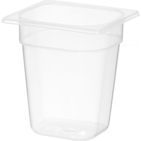 Cateringbehälter aus Polypropylen GN 1/6 Höhe 100 mm - Hendi 880425 (1/5)