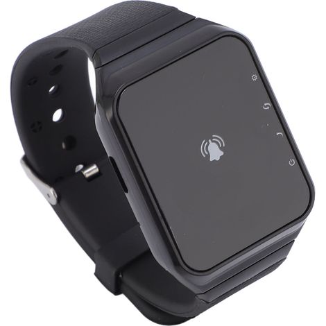 Système d'appel sans fil : 1 montre réceptrice, 1 émetteur-récepteur RF pour la maison, le restaurant ou l'usine. (1/5)