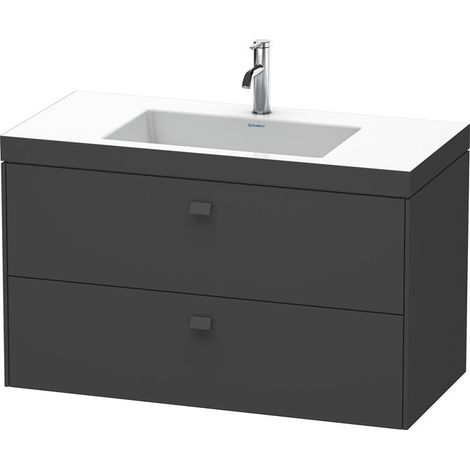Meuble sous-vasque BRIOSO 613x1000x480mm WT Vero Air Gri Frontfa