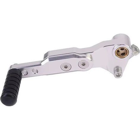 Adjustable gear lever, shift paddle and extended gear lever for DR300 modification. (1/5)