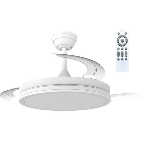 Ventola da soffitto Night Eco 49 cm motore DC con luce LED regolabile (1/5)