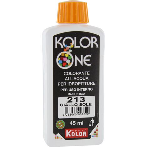 12 x COLORANTE KOLOR ONE 45 ML GIALLO SOLE 213