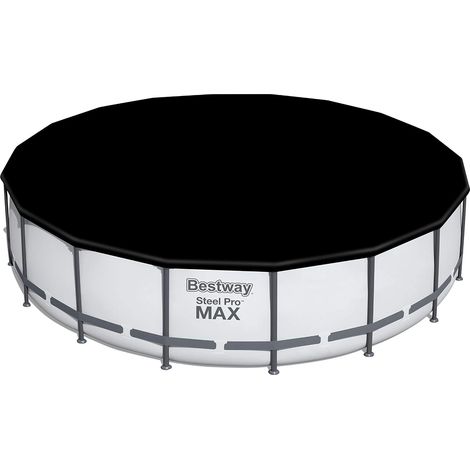 58039 Bâche 4 Saisons pour Piscine Hors Sol Ronde Diamètre 549 cm (1/5)
