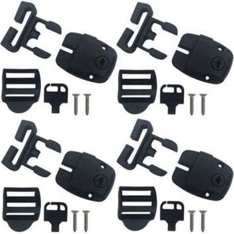 Kit de réparation de loquet de remplacement, pince de couvercle de spa, Kit de verrouillage à Clip de couvercle de spa-DOU