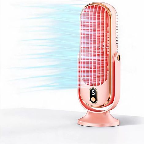 Mini ventilateur climatiseur rechargeable avec cinq vitesses réglables-AquaForge (1/2)