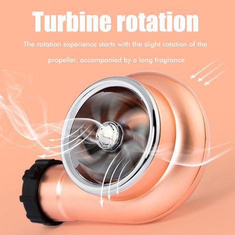 Diffuseur de parfum d'ambiance Turbo pour voiture, à clipser sur la grille d'aération. (1/5)