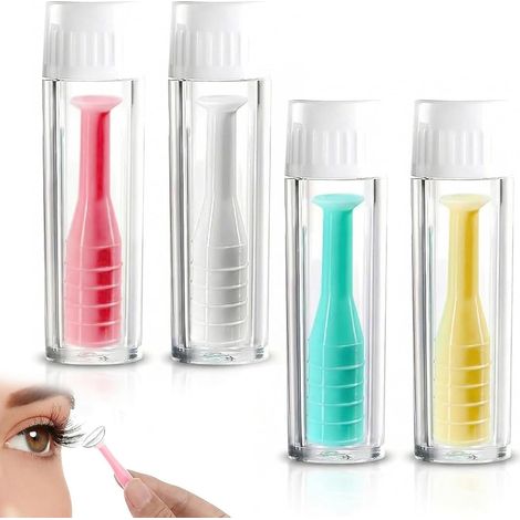 4 Pièces Applicateur Lentille De Contact, Ventouse Lentille Souples Et Rigides, Ventouses Pour Lentilles De Contact, Ventouse Pour Enlever Les Lentilles Pour Lentilles De Contact Rigides