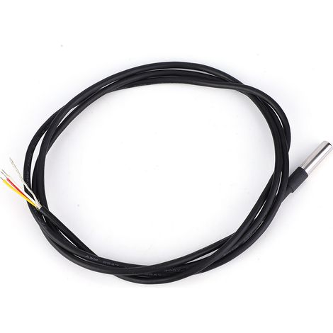 Sonde de température numérique étanche Acier inoxydable Haute précision Câble 1,2m pour mesure à distance (1/5)