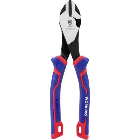 Pinze WorkPro wp231023 180 mm impugnatura ergonomica lama temprata