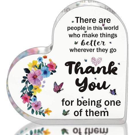 Plaque acrylique inspirante, cadeau féminin pour maman, sœur, collègue ou petite amie (1/4)