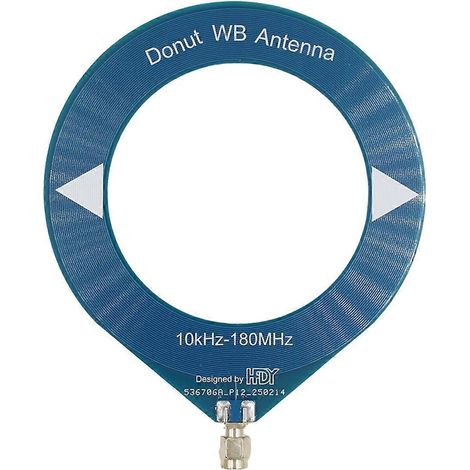 Antenne mini boucle 10 kHz-180 MHz, couverture toutes bandes, bleue (1/5)