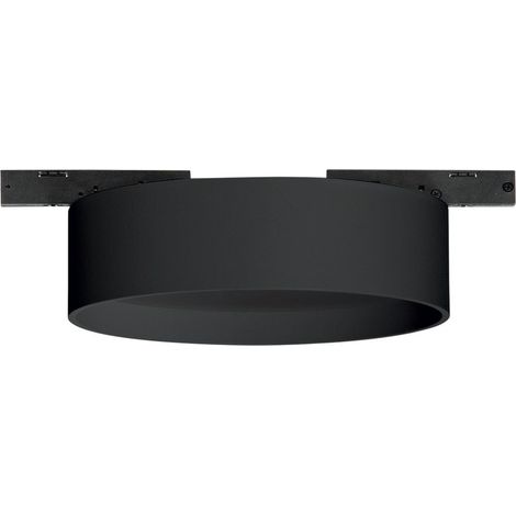 Ideal Lux Faretto Deva 1 luce LED integrato nero alluminio