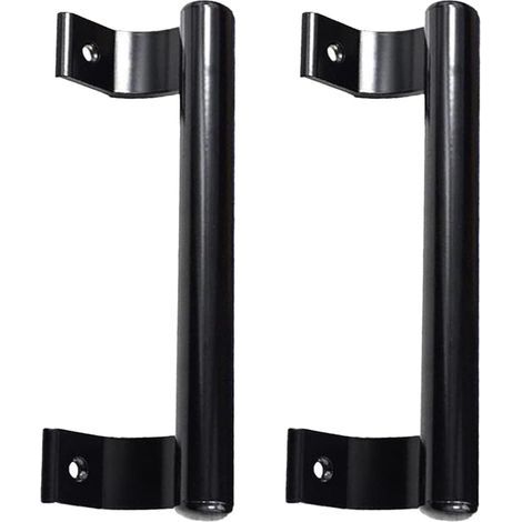 2 pièces poignée de porte coulissante 8 pouces matériau en alliage d'aluminium convient pour porte patio, porte en verre. Remplacement de certaines anciennes poignées de porte (1/5)