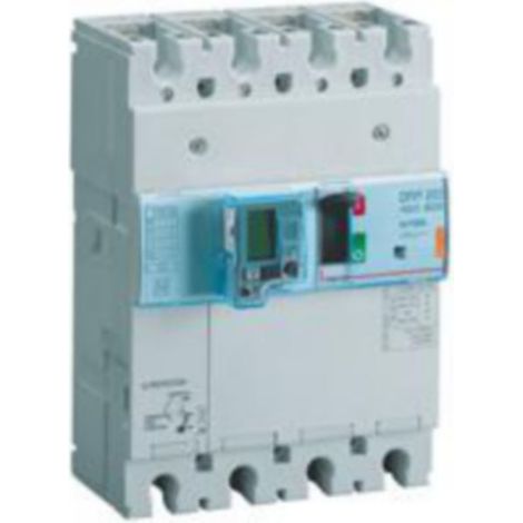 Disjoncteur électronique différentiel DPX³250 pouvoir de coupure 25kA 400V - 4P - 100A - LEGRAND