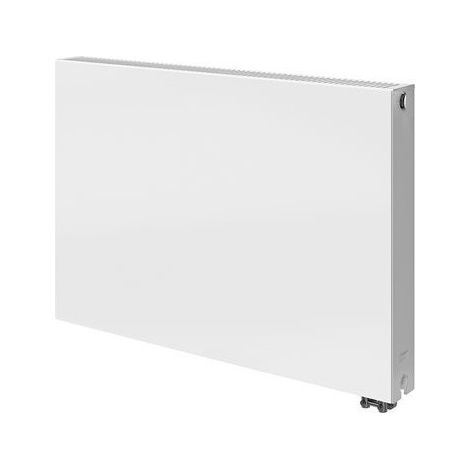Radson – Radiateur eau chaude acier 1200W H750xL600mm – Double panneau avec ailettes – Compatible pompe à chaleur – Pose murale