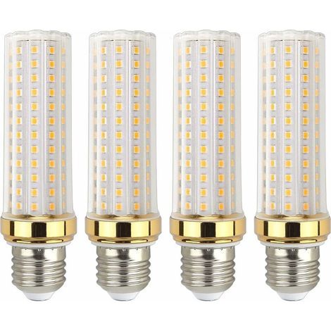 Ampoule LED E27 20 W blanc chaud, équivalent à une ampoule halogène E27 de 150 W, lot de 4, pour garage/atelier - RWLED Ampoule E27 (1/5)