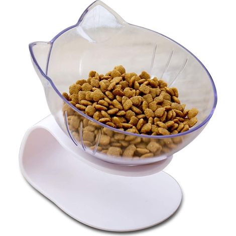 Gamelle surélevée pour chat, gamelle pour chien, gamelle antidérapante pour animaux de compagnie (1/4)