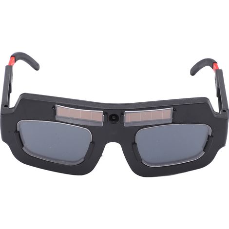 Lunettes de soudage à assombrissement automatique solaire, lunettes de sécurité anti-radiations réglables pour soudeur, protection anti-éblouissement (1/5)