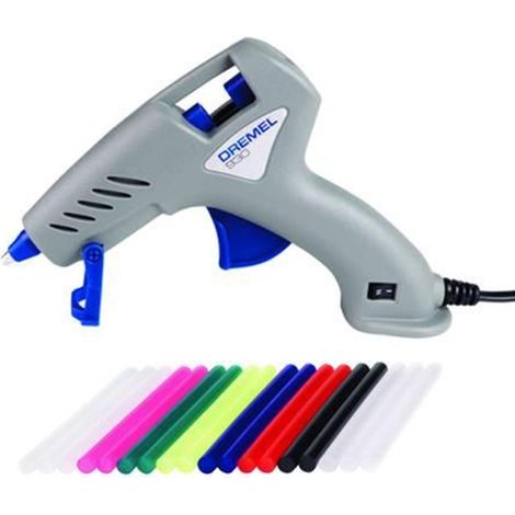 DREMEL PISTOLA COLLA A CALDO 903 DIAM 7 MM REGOLATORE TEMPERATURA FERR 317856 (1/2)