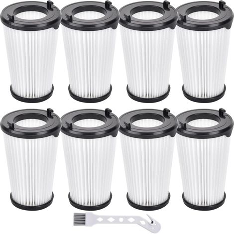 Lot de 8 Filtre HEPA, compatible AEG CX7, lavable et réutilisable, pour aspirateur sans sac (1/5)