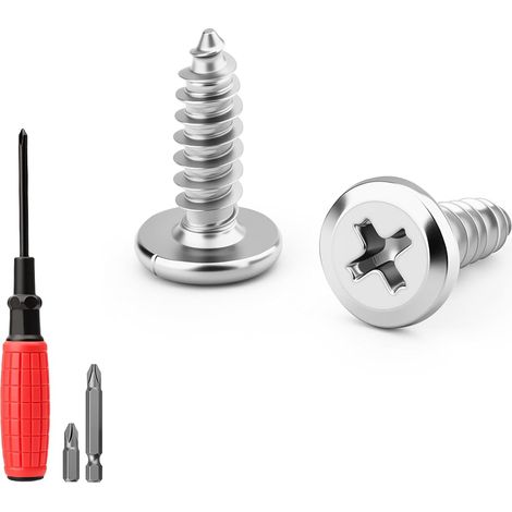 Lot De 30 Vis Autotaraudeuses à TêTe FraiséE Plate Et Cruciforme M3 X 10 mm, Vis Universelles Pour Le Bois, Le Plastique Et Le MéTal (1/5)