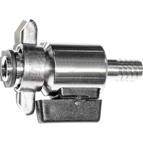 Robinet tireuse a biere - droit, en acier inoxydable, taille: 10 mm (1/2)