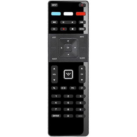 Fernbedienung XRT122 für Fernseher und Heimkinosysteme, individuell anpassbare Tasten, breite Kompatibilität mit Unterhaltungssystemen, ergonomischer Controller (1/5)