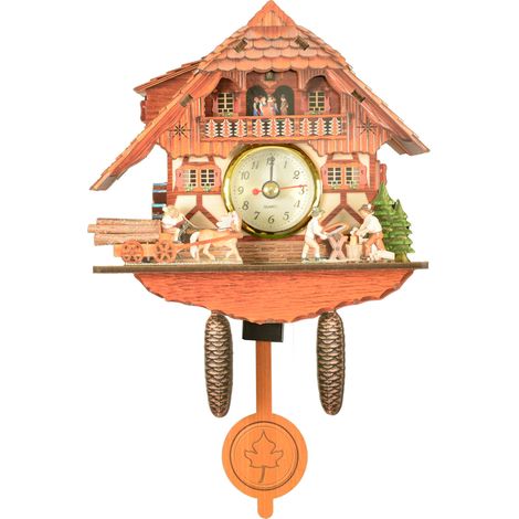 Horloge murale décorative de style campagnard