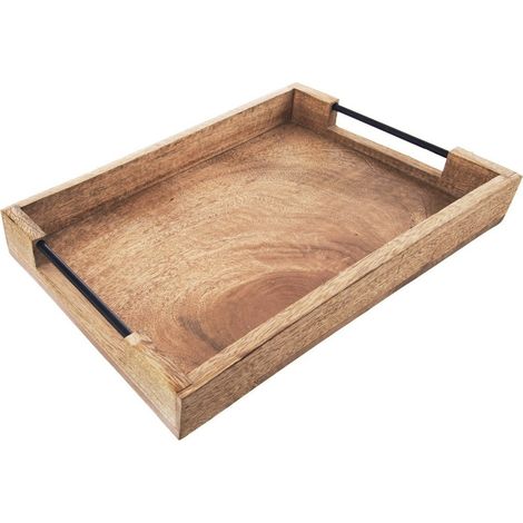 Vassoio da portata in legno mango 405x305x6 cm