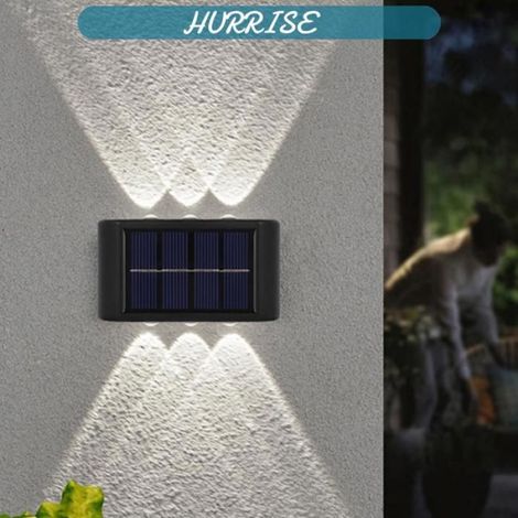 Sonew Appliques solaires 2Pcs Solar Wall Lights Up And Down Solar Lamps Waterproof Indoor Outdoor LED luminaire lampe (1/5)