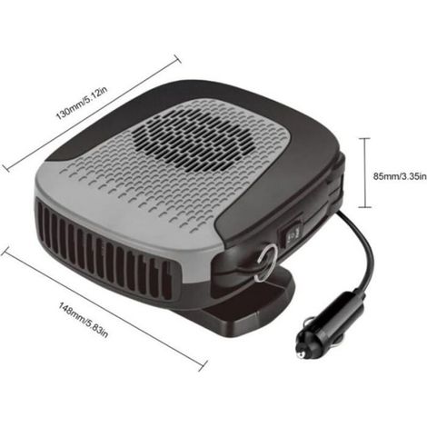 Chauffage Voiture - Dégivreur Désembuage 12 V 150 W - Pour Pare-Brise Auto - 1 Pièce