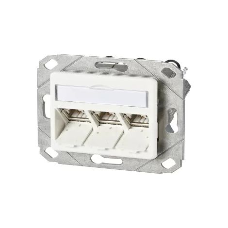 NETZWERKSOCKEL BTRNETCOM UPK C6A 3 PORTS 180 130B11D31102-E (1/2)